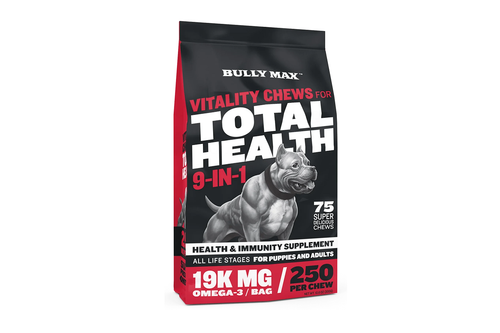مکمل ۹ منظوره بولی مکس (Bully Max) برای تقویت کامل سلامتی و سیستم ایمنی سگ