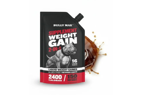 مکمل مایع افزایش وزن سگ Bully Max Weight Gain 2-in-1 | کالری بالا و جذب سریع